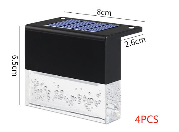 Lampe Solaire LED RGB Étanche — Éclairage Extérieur Jardin & Allée