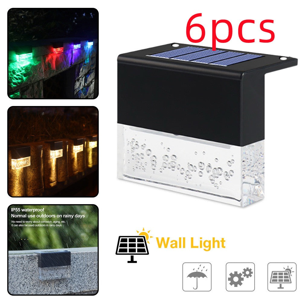 Lampe Solaire LED RGB Étanche — Éclairage Extérieur Jardin & Allée